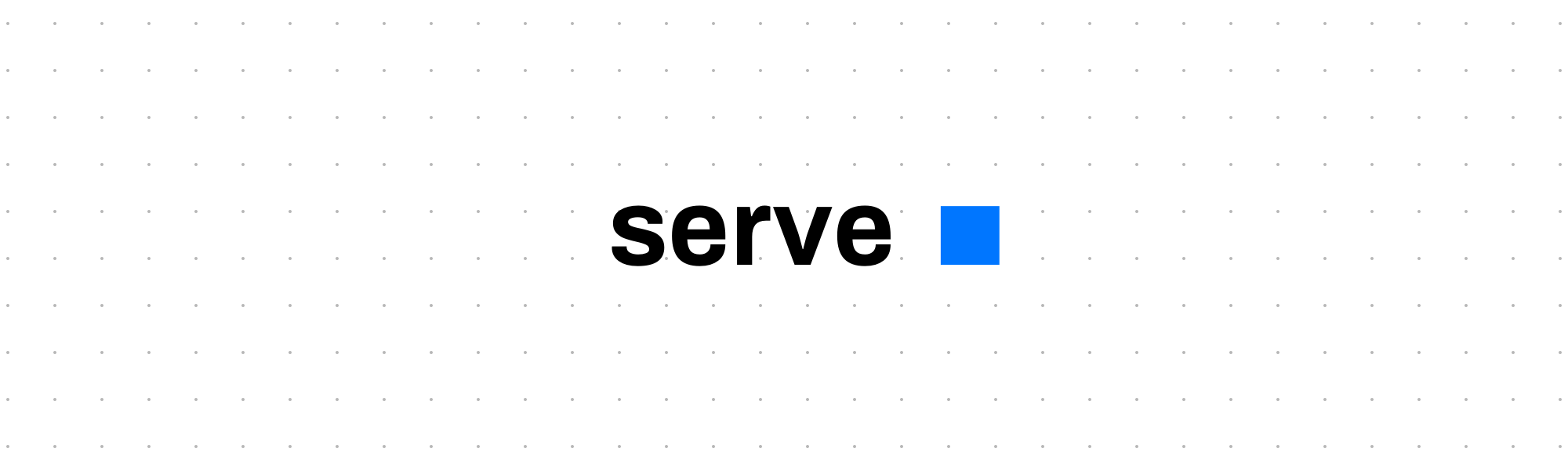 Screenshot of serve